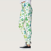 Leggings verts et blancs de la Saint-Patrick avec (Gauche)