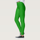 Leggings Verts Simples et Solides (Gauche)