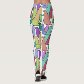 Leggings Vestiges d'oiseaux (Dos)