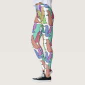 Leggings Vestiges d'oiseaux (Gauche)