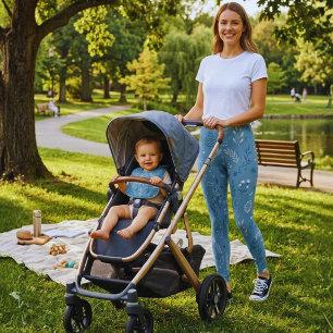 Leggings Vêtements actifs bleu poussiéreux botaniques céles