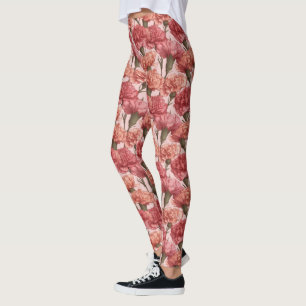 Leggings Vêtements de sport rose cadeaux d'anniversaire flo
