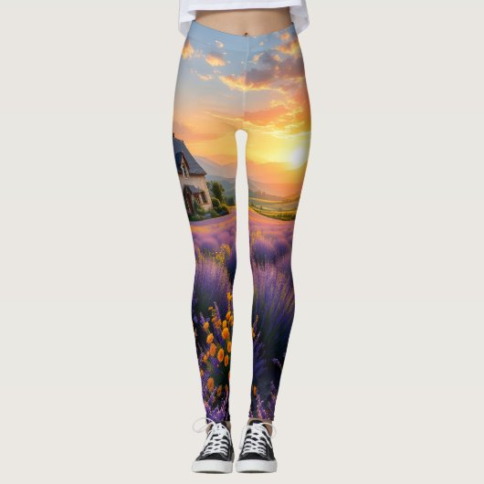 Leggings Vêtements Lavande Escape (Devant)