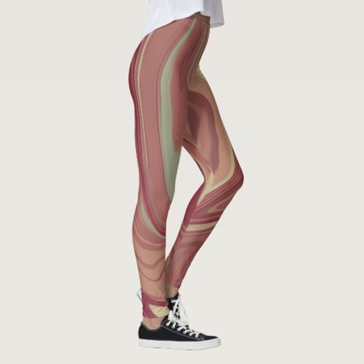 Leggings Vibe orange (Droite)