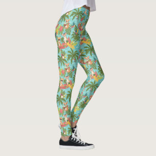 Leggings Vibes de plage tropicales de Chihuahua