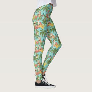 Leggings Vibes de plage tropicales de Chihuahua