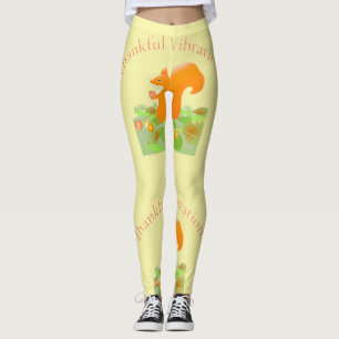 Leggings Vibes de remerciement écureuil Thunder_Cove