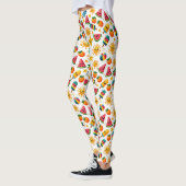 Leggings Vibes d'été lumineuses et amusantes (Gauche)