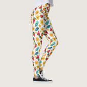 Leggings Vibes d'été lumineuses et amusantes (Droite)