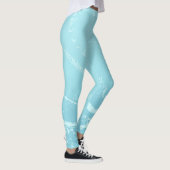 Leggings Vibes marines Abstraites (Droite)