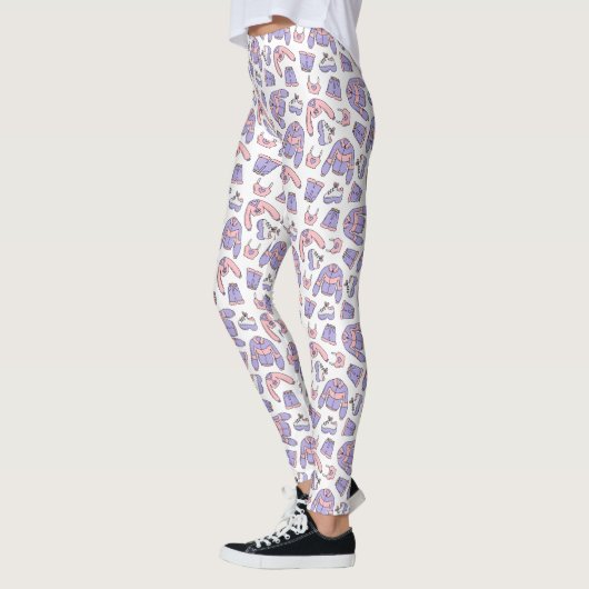 Leggings Vibes roses 90s Mode (Gauche)