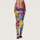 Leggings "Vibes urbaines : Casquettes en harmonie" (Dos)