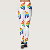 Leggings Vibran de l'adaptateur d'enregistrement SlipperyJo (Dos)