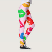 Leggings Vibrant baisé par les couleurs Motif (Droite)