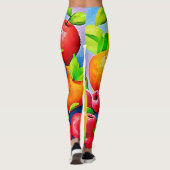 Leggings Vibrant Fruit Still Life (Dos)