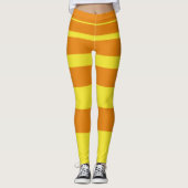 Leggings Vibrant jaune orangé (Devant)