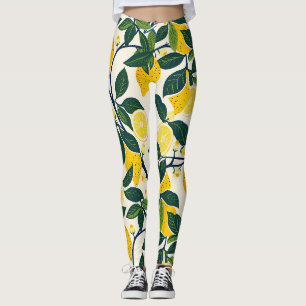 Leggings Vibrant Lemon Grove
