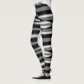 Leggings Vibrant noir blanc classique "Ratti_Creative_Arts" (Gauche)