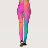 Leggings Vibrant Paint Splatter (Dos)
