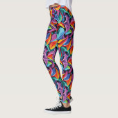 Leggings Vibrant Pattern (Gauche)