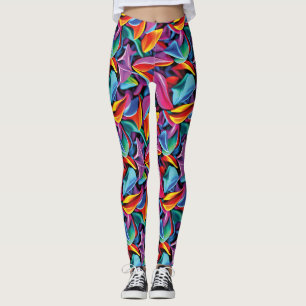 Leggings Vibrant Pattern