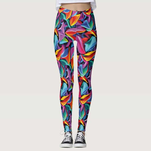 Leggings Vibrant Pattern (Devant)