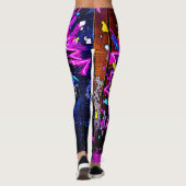 Leggings Vibrant Street Art (Dos)
