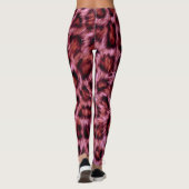 Leggings vibrations de guépard (Dos)