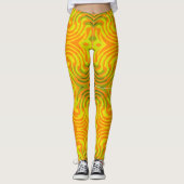 Leggings Vibrations de rayon de soleil sur (Devant)