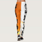 Leggings Vie réelle il n'y a pas d'annulation, version nerd (Dos)