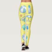 Leggings Vie sur la plage Thunder_Cove (Dos)