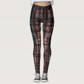 Leggings Vieux Drapeau Américain Rustique (Devant)