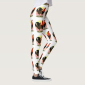 Leggings Vieux jeu anglais Bantam : BB Red (Droite)