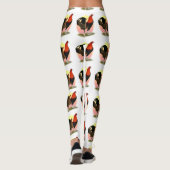 Leggings Vieux jeu anglais Bantam : BB Red (Dos)
