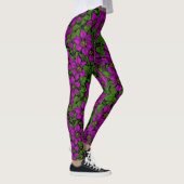 Leggings Vigne Clematis rose (Droite)