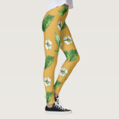 Leggings Vigne de fleurs de passion (Droite)