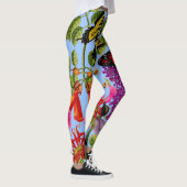 Leggings vigne de trompette, buisson de papillon, baume d'a (Droite)