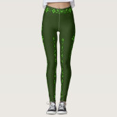 LEGGINGS VIGNE VERTE (Devant)