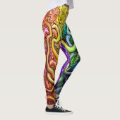 Leggings Vignes arc-en-ciel (Droite)