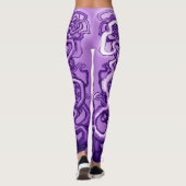 Leggings Vignes torsadées (Dos)