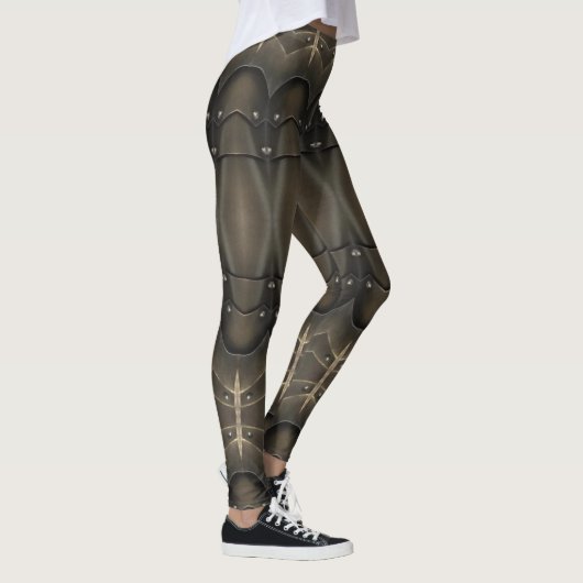 Leggings Viking Armor Design abstrait (Droite)