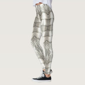 Leggings Viking Armor Design abstrait (Gauche)