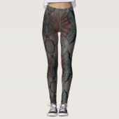 Leggings Viking Armor Design abstrait (Devant)