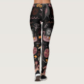 Leggings Viking : Conception Graphique, Intransparente. (Dos)