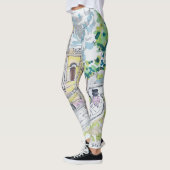 Leggings Villa Historique Jaune (Gauche)