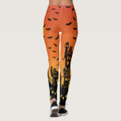 Leggings Village hanté (Dos)