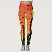 Leggings Village hanté (Devant)