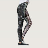 Leggings Ville Abstraite la nuit (Droite)