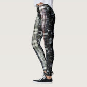 Leggings Ville Abstraite la nuit (Gauche)