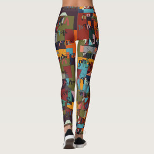 Leggings Villes d'Éthiopie